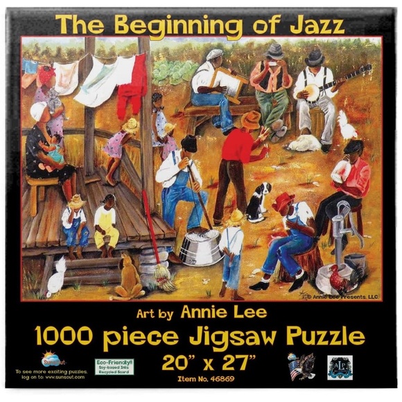 The Beginning of Jazz 1000 Piece Jigsaw Puzzle - Picture 2 of 5